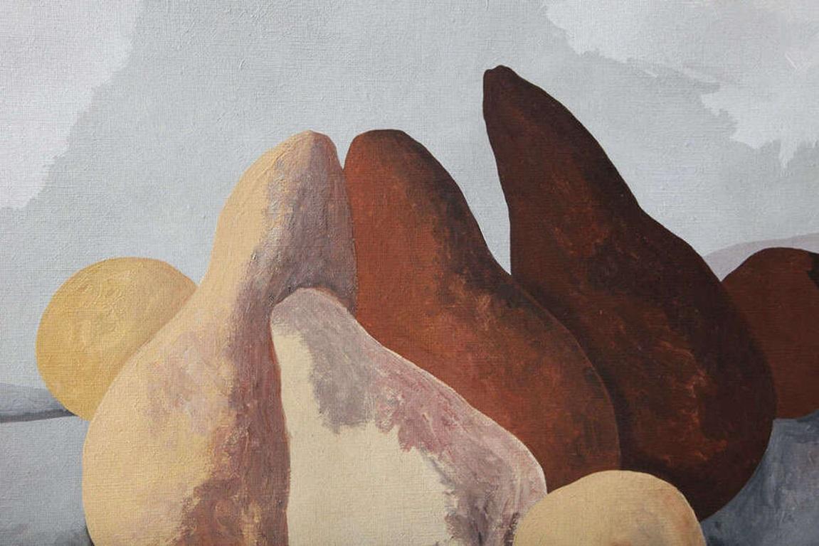 Peint à la main Jorge Castillo, peinture contemporaine américaine de nature morte aux fruits en vente
