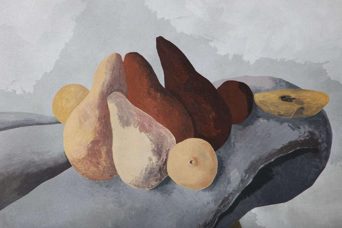 20ième siècle Jorge Castillo, peinture contemporaine américaine de nature morte aux fruits en vente