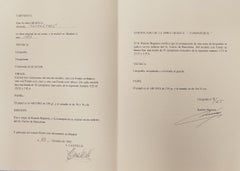 Castillo  Compañeros expressionist abstract litografia