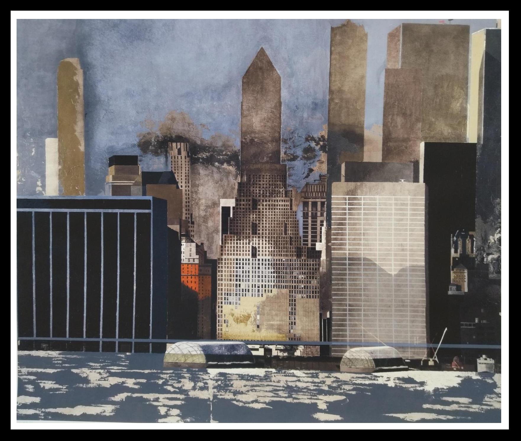 Jorge Castillo 18 New York  Big  City. serigraphy. For Sale 11