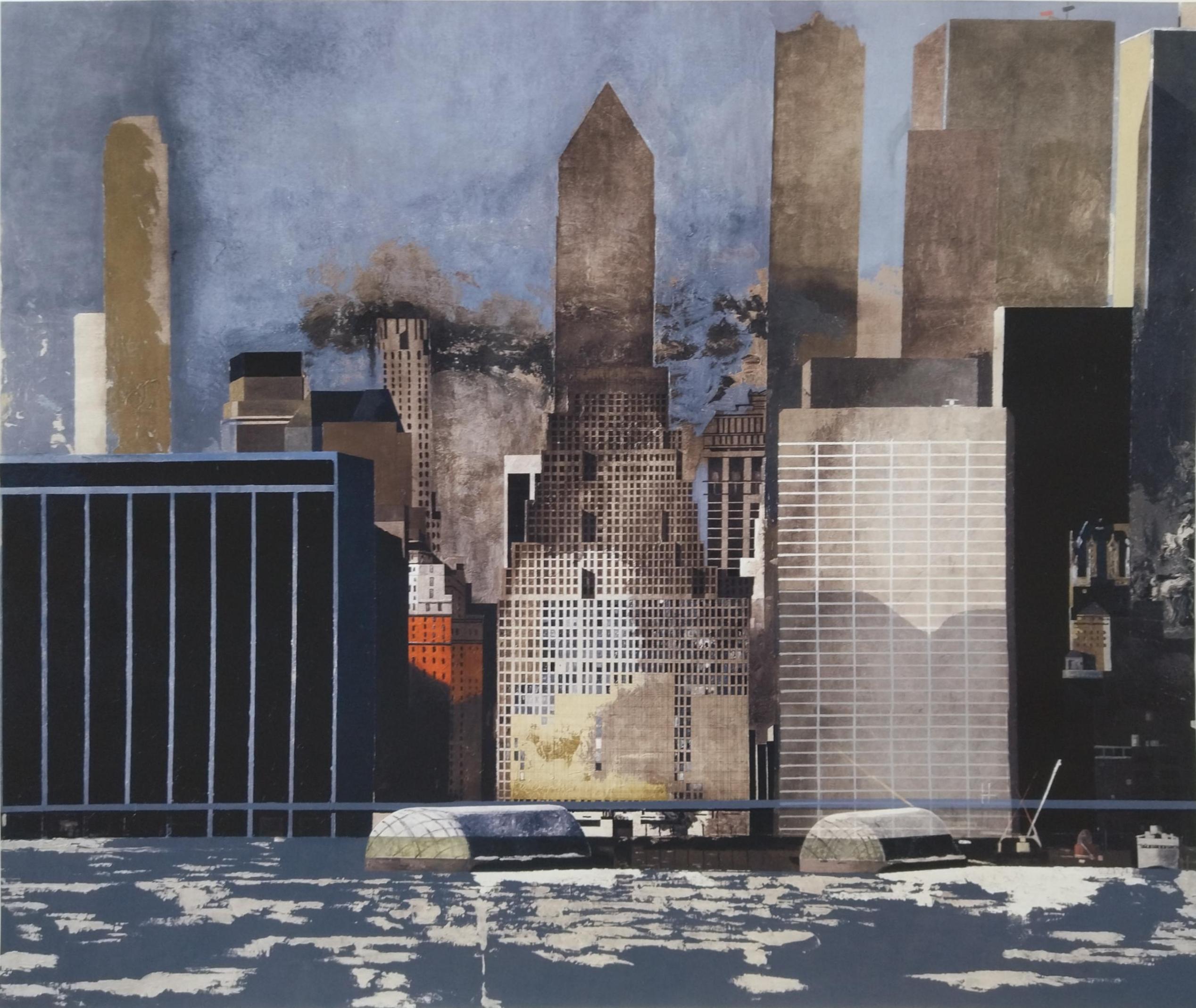 Jorge Castillo 18 New York  Big  City. serigraphy. For Sale 3