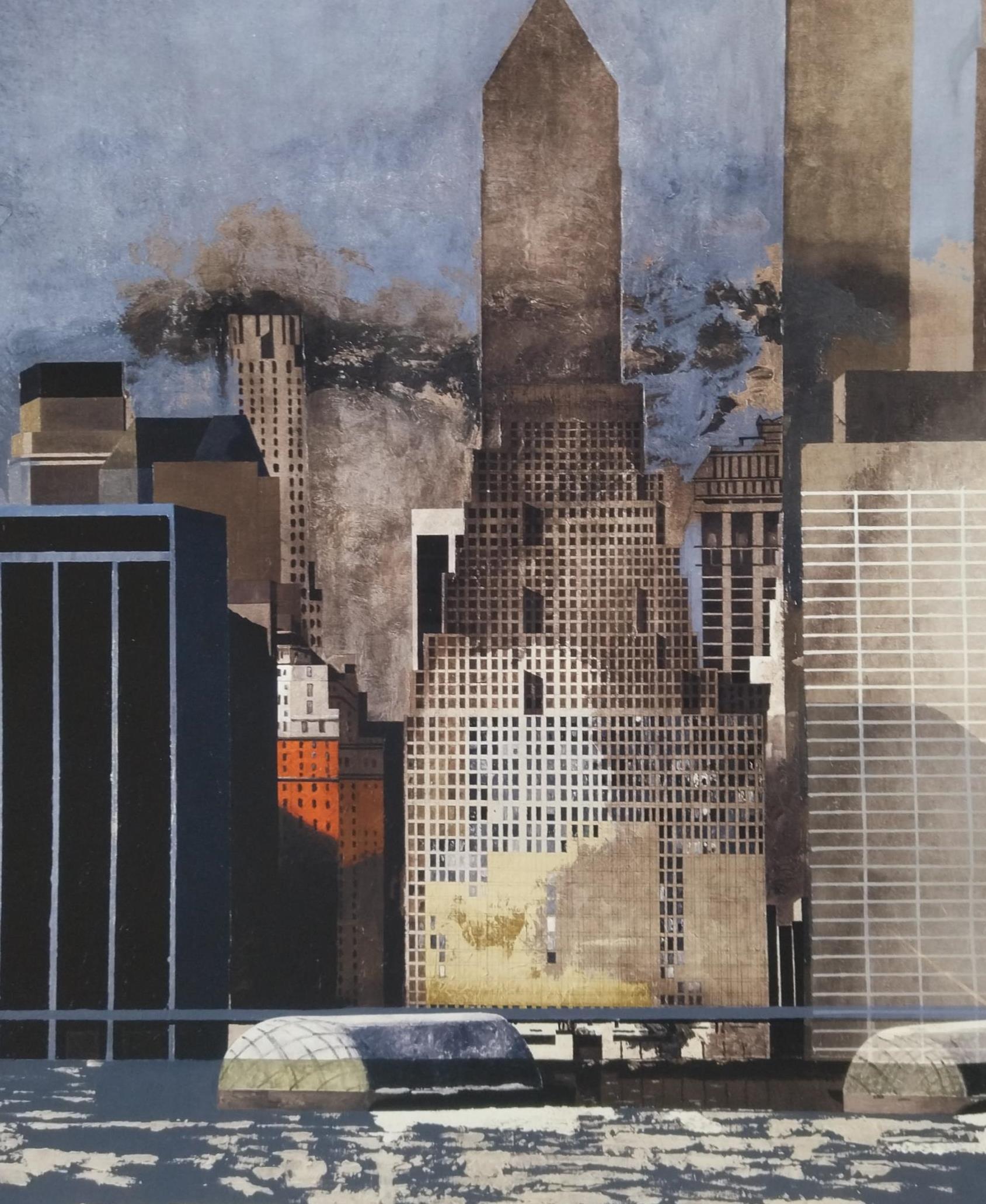 Jorge Castillo 18 New York  Big  City. serigraphy. For Sale 5