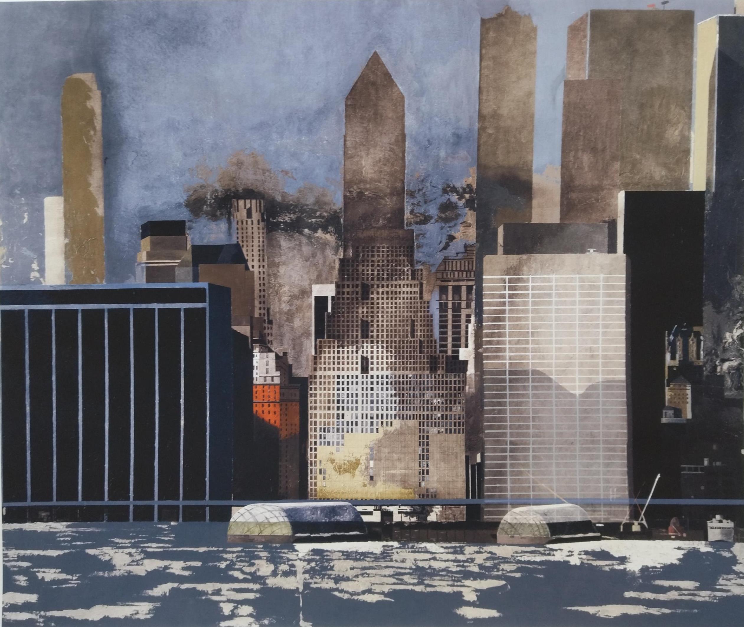 Jorge Castillo 18 New York  Big  City. serigraphy. For Sale 6