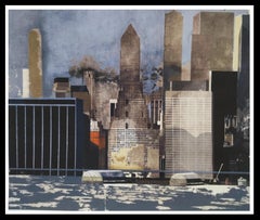 Jorge Castillo 39 New York Bigli Stadt. Serigraphie.