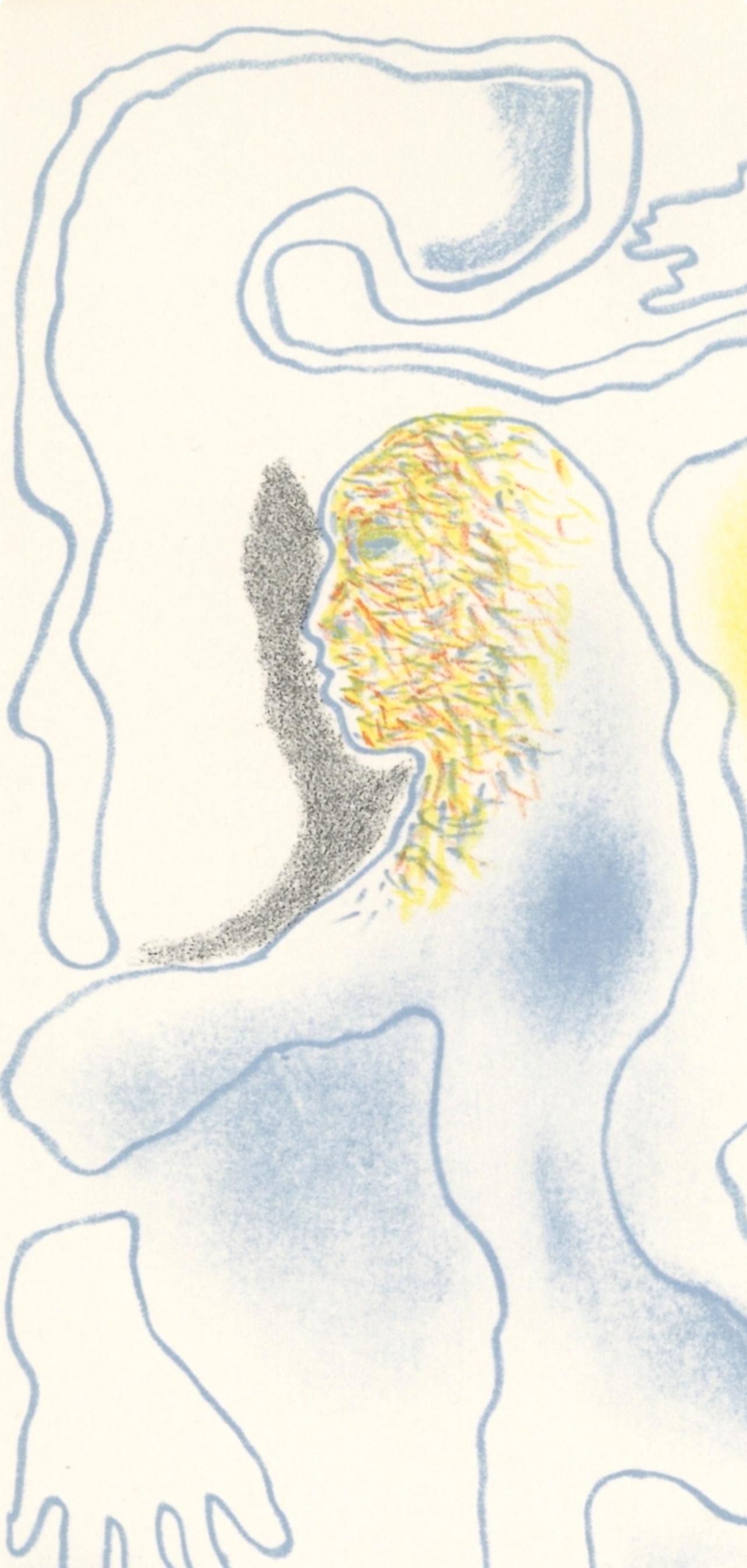 Castillo, Composition, Ediciones Polígrafa, Redfern Gallery (after) - White Figurative Print by Jorge Castillo