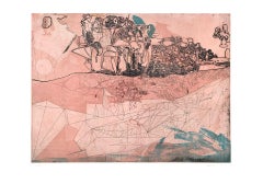 Stampa d'arte originale spagnola firmata e in edizione limitata 28x30 n10