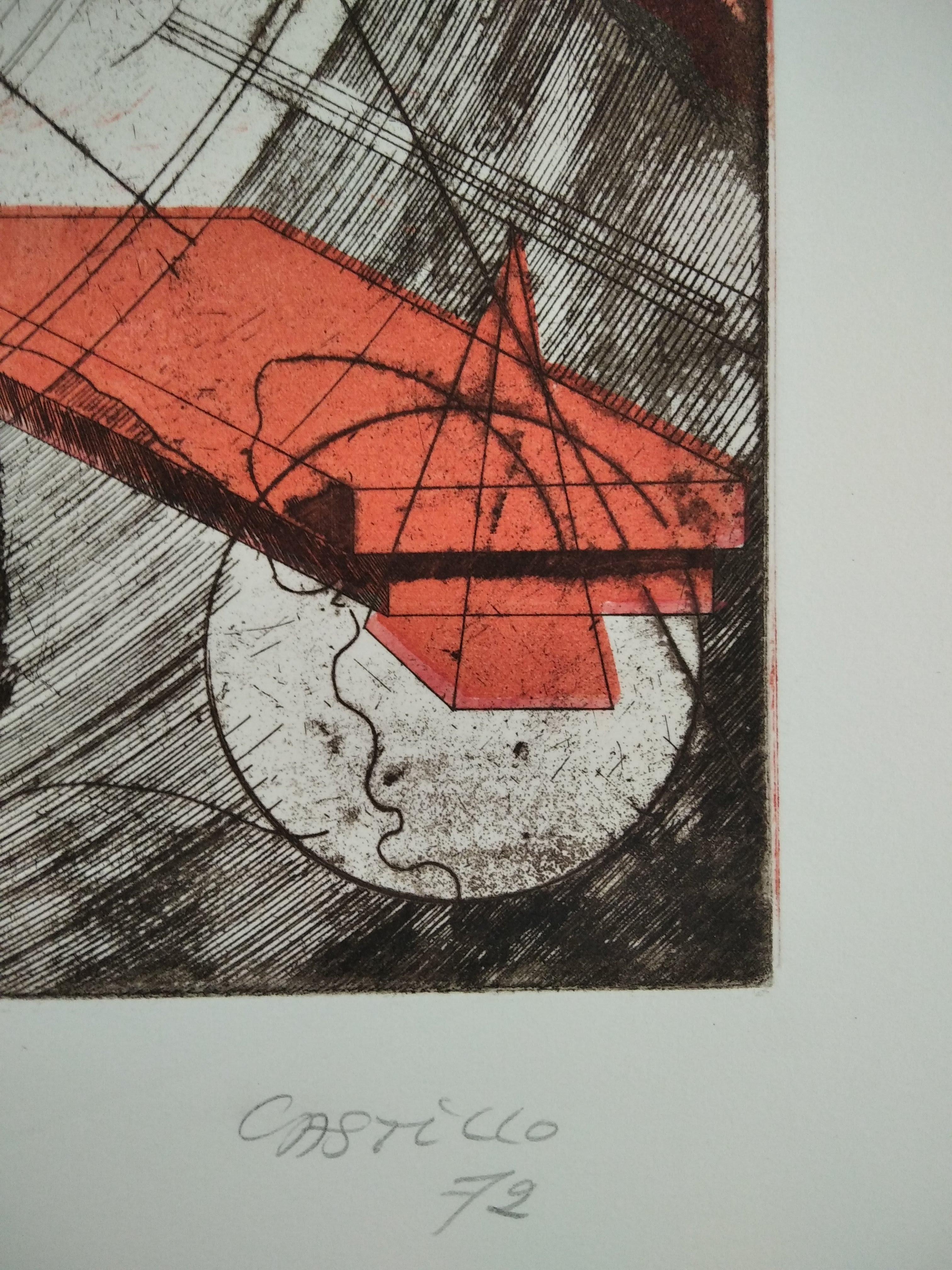 Mundo (Abstrakt), Print, von Jorge Castillo