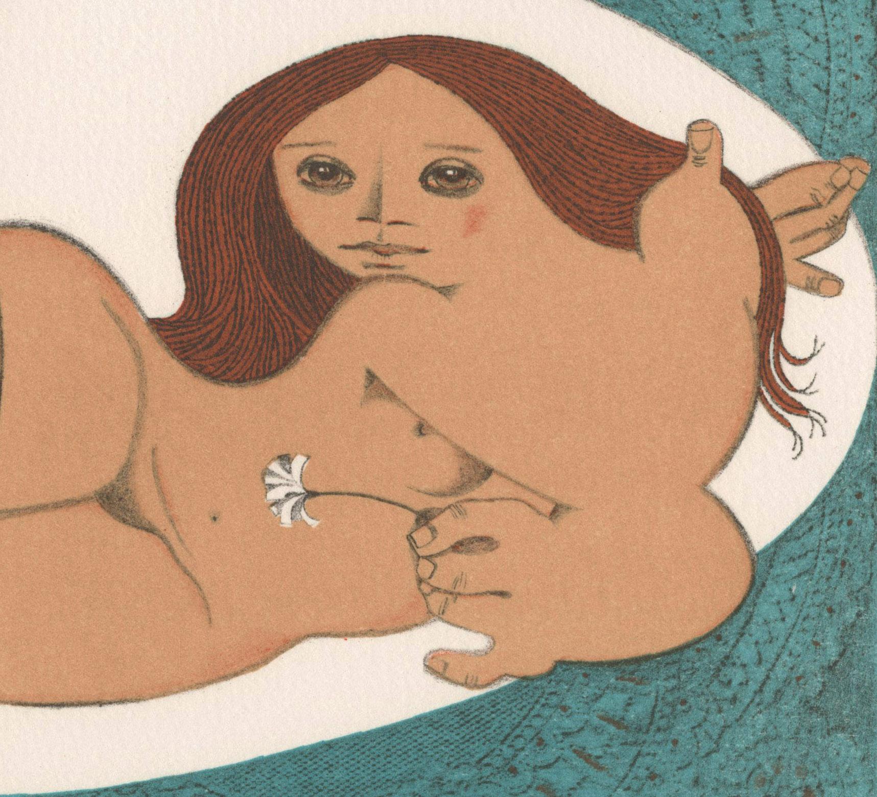 Jugentud (Youth)
Color lithograph, 1975
Signed, numbered and titled in pencil (see photos)
Edition: 250 (67/250)
Signed, titled and numbered in pencil
Published by Circle Gallery Ltd.
Printer: Atelier Dumas, New York
Condition: Excellent
Image size: