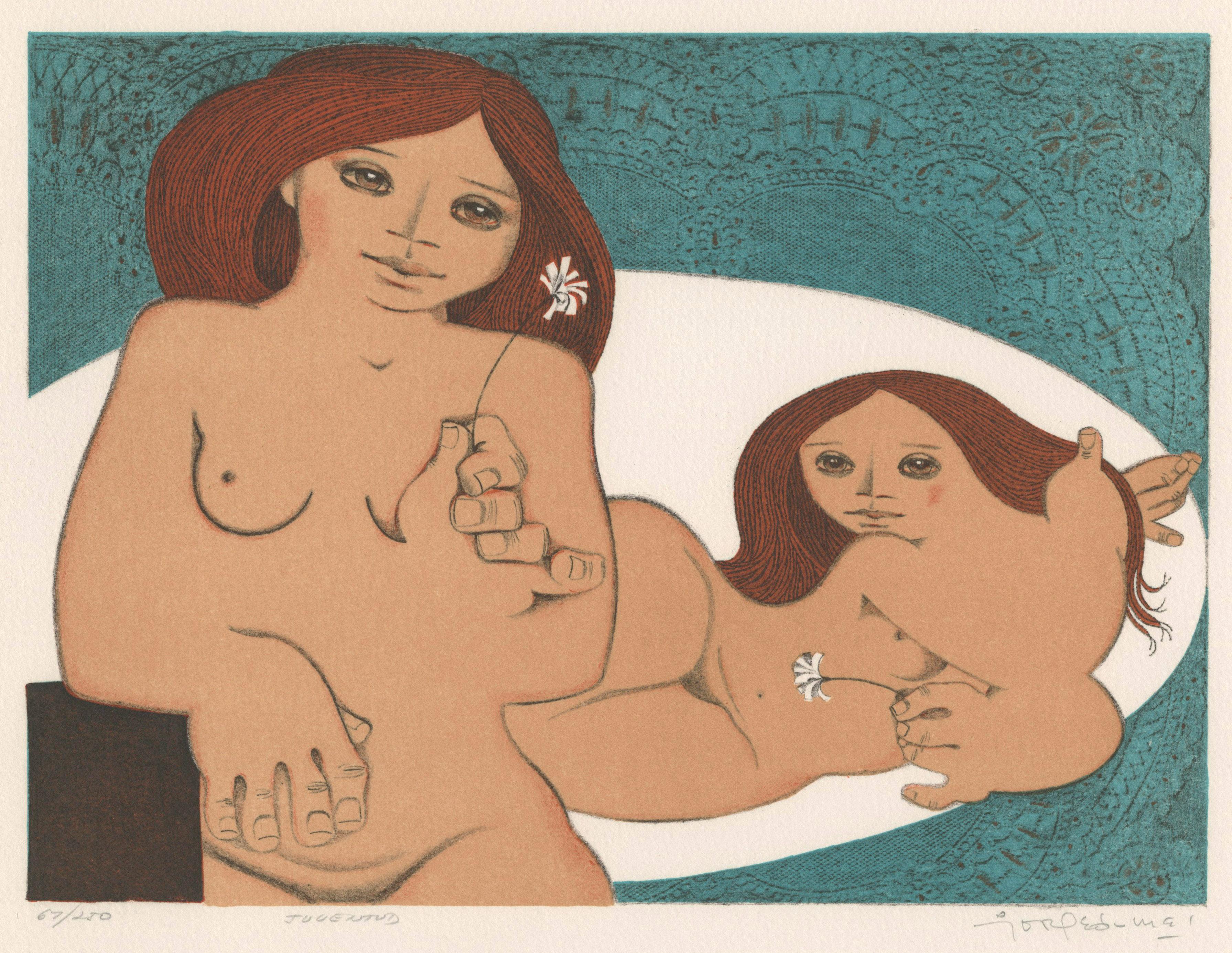 Jorge Dumas Figurative Print - Jugentud (Youth)