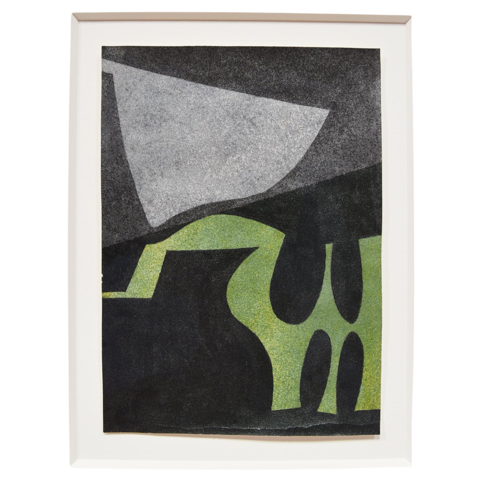 Peinture à l'acrylique JORGE FICK - Motel Suitcase 6122 en vente