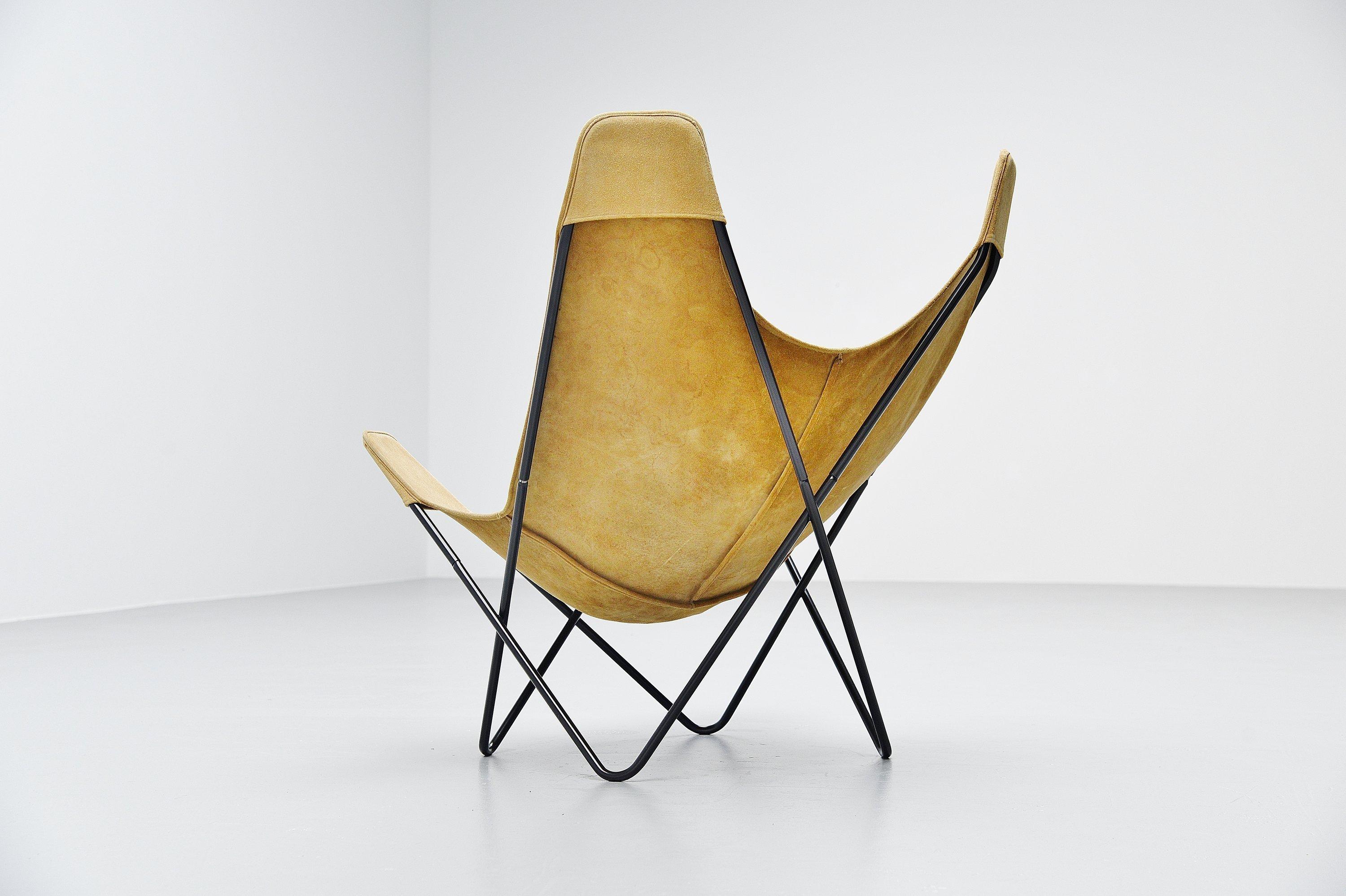 Jorge Hardoy Ferrari Butterfly Chair Knoll, USA, 1970 In Good Condition In Roosendaal, Noord Brabant