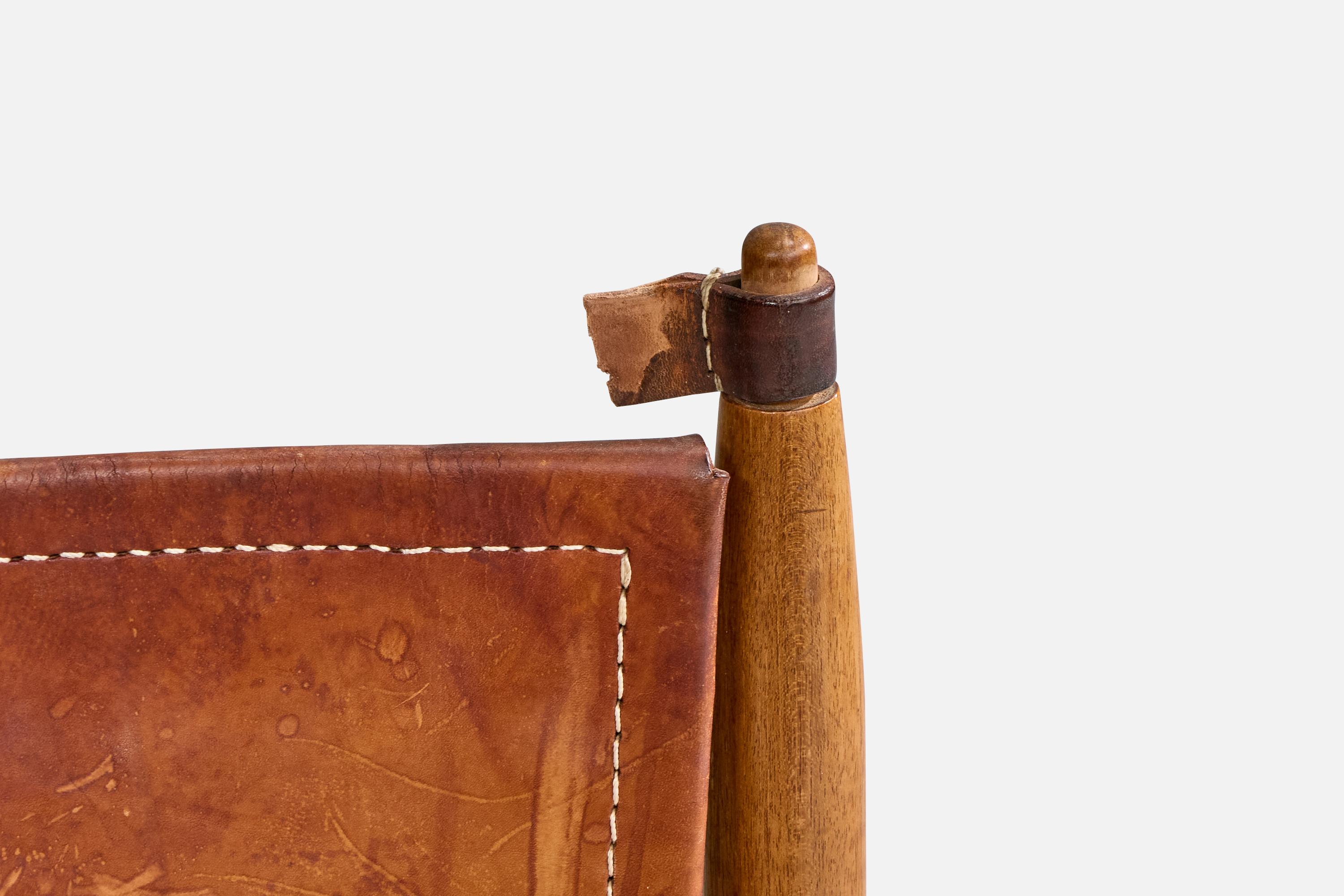 Jorge Jabour Mauad, Sillas de comedor, Cuero, Madera, Brasil, 1960 en venta 7
