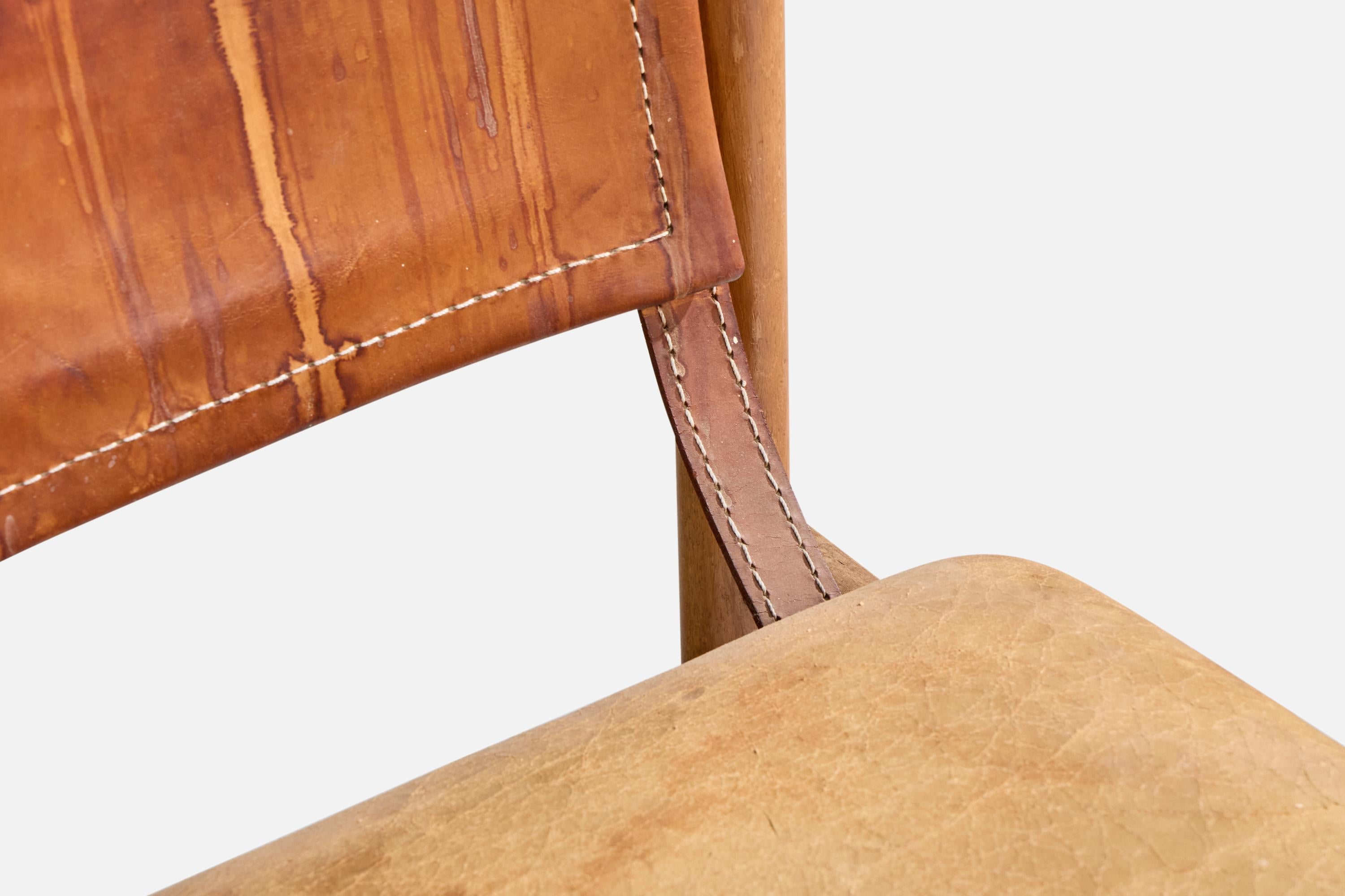 Jorge Jabour Mauad, Sillas de comedor, Cuero, Madera, Brasil, 1960 en venta 8