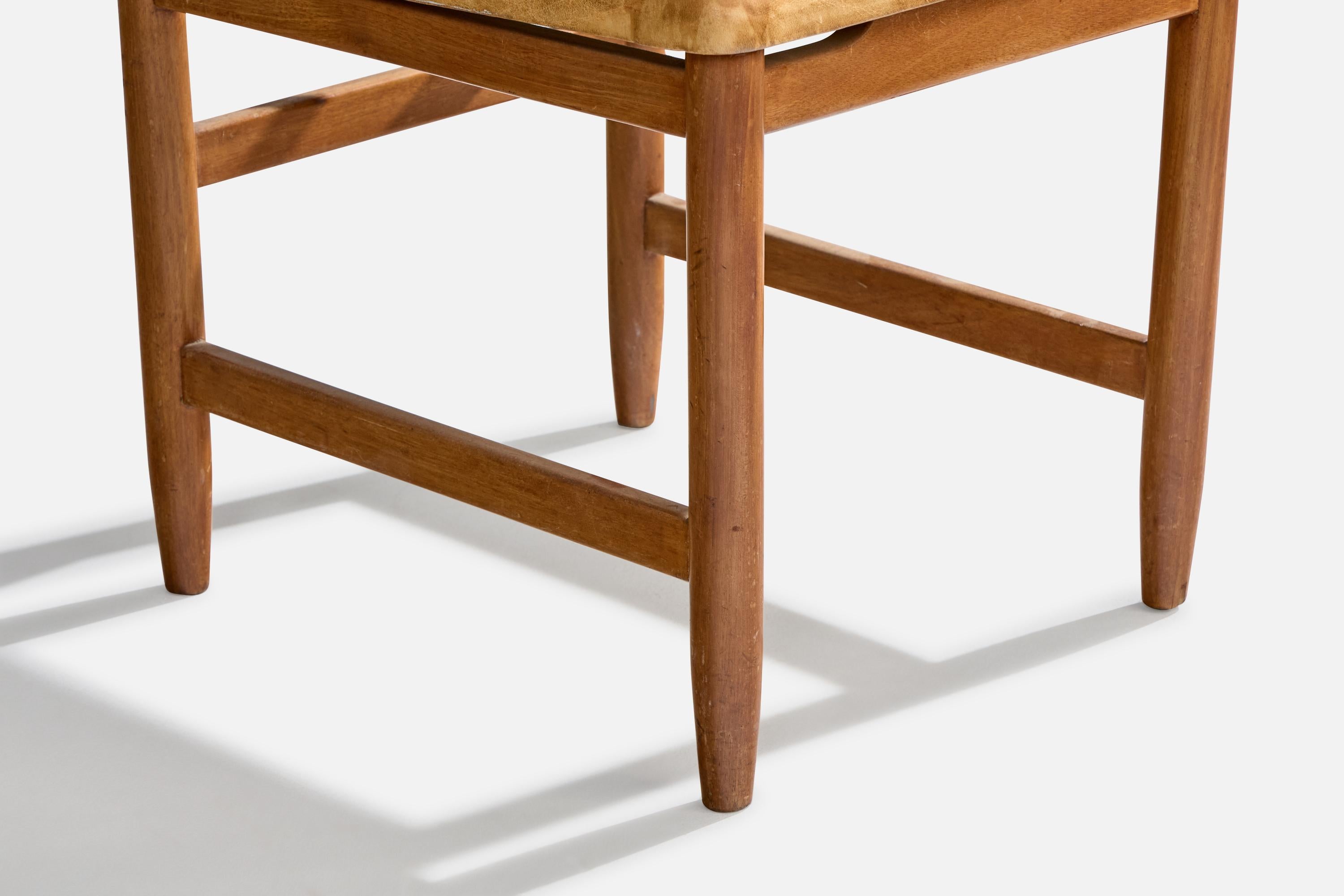 Jorge Jabour Mauad, Sillas de comedor, Cuero, Madera, Brasil, 1960 en venta 11