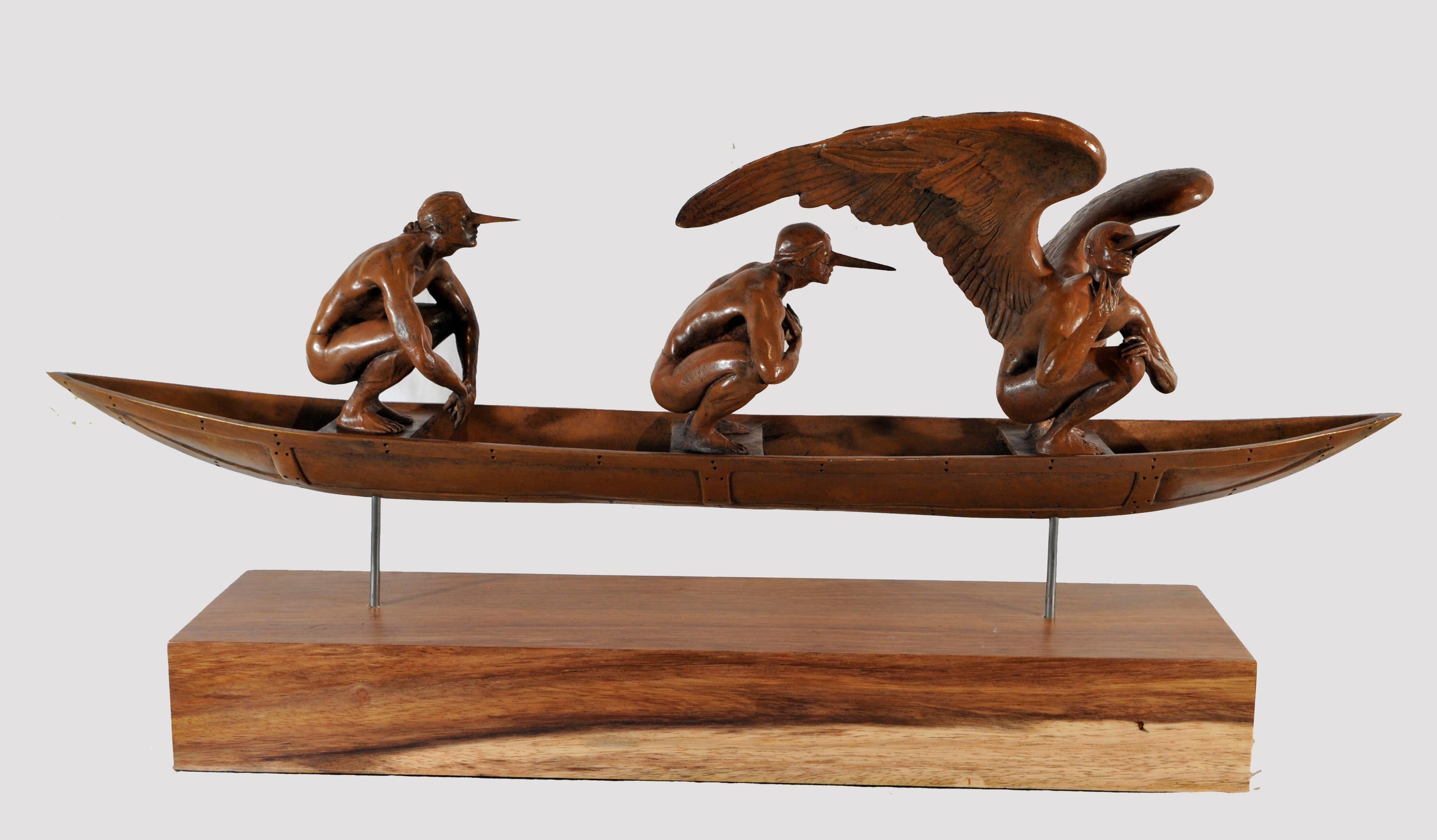 Jorge Marín, "Animus Tripartita", Sculpture, Contemporary, Bronze