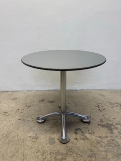 Jorge Pensi Amat 3 Aluminum Bistro Table with Laminate Top for Knoll, 2000s