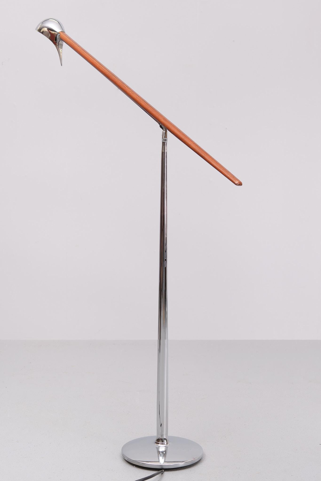 Jorge Pensi - Belux - Floor lamp  model - Bluebird  1980s Spain  In Good Condition For Sale In Den Haag, NL
