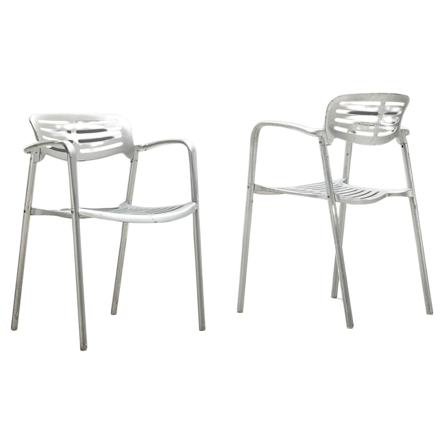 Jorge Pensi 'Toledo' Sessel aus Aluminium im Angebot