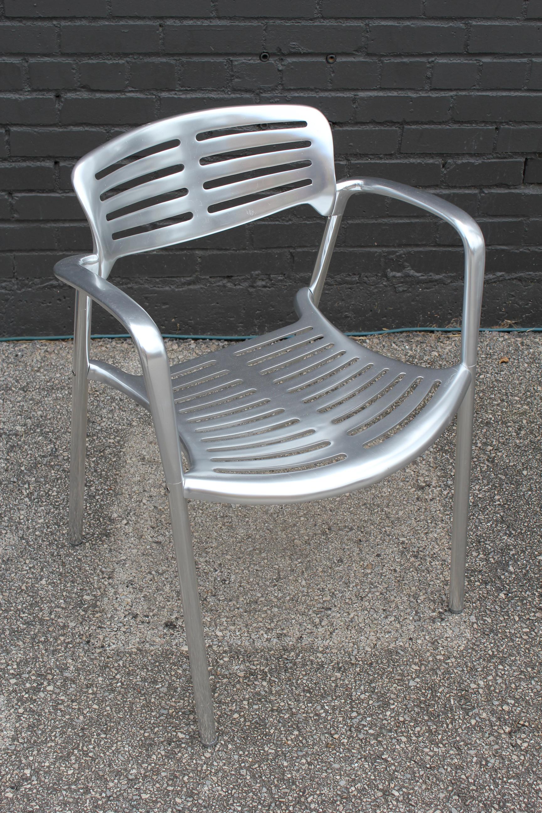 Mid-Century Modern Jorge Pensi Toledo Patio Chairs Distributed by Knoll & Produced by Amat in Spain