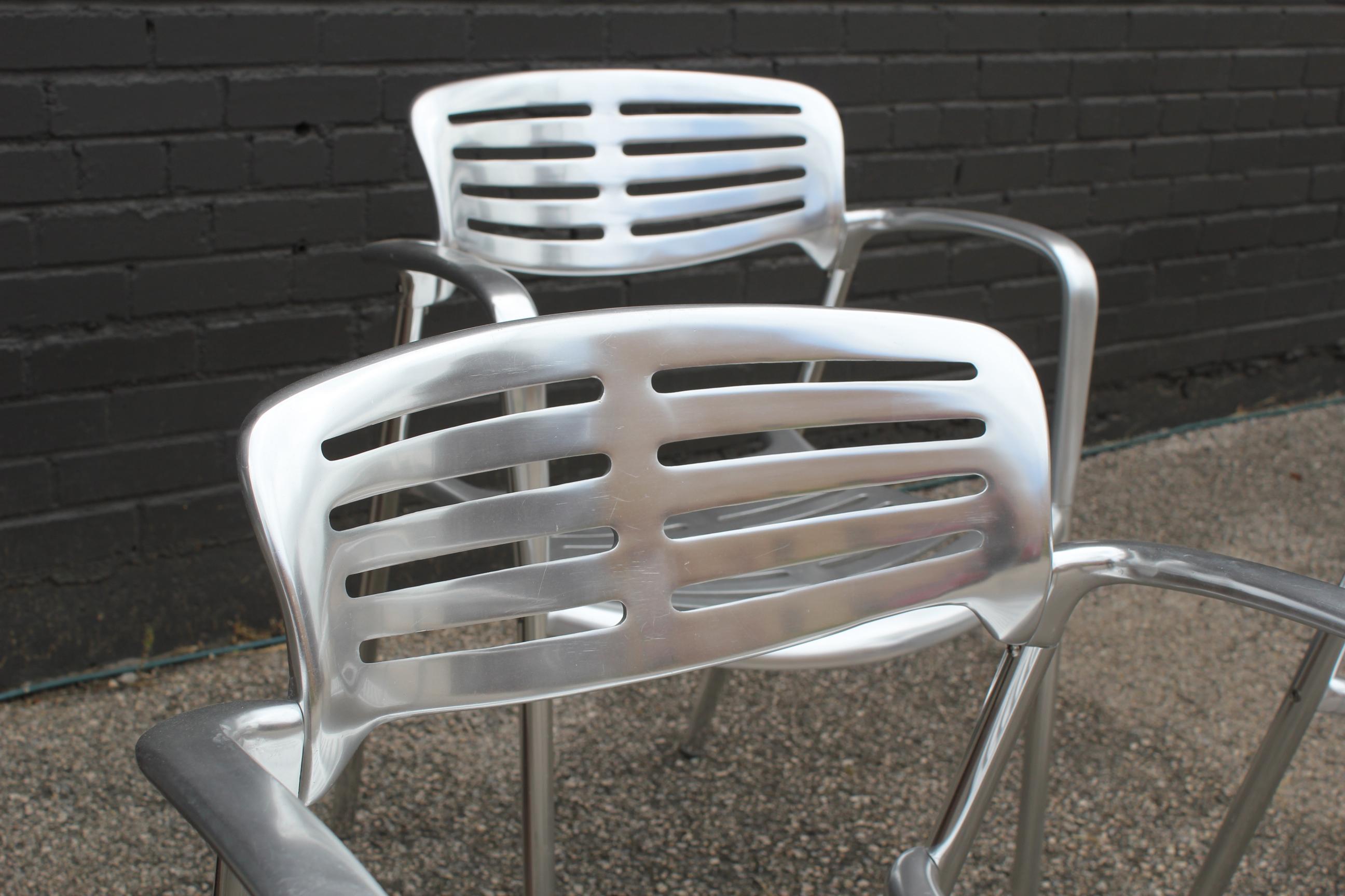 Jorge Pensi Toledo Patio Chairs Distributed by Knoll & Produced by Amat in Spain 1