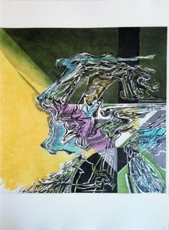 The Lawyer - Original color Etching and Aquatint - 1967