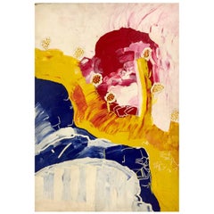 Jorge Quartilho Acrylic on Canvas "The Future" Rio de Janeiro, 1981