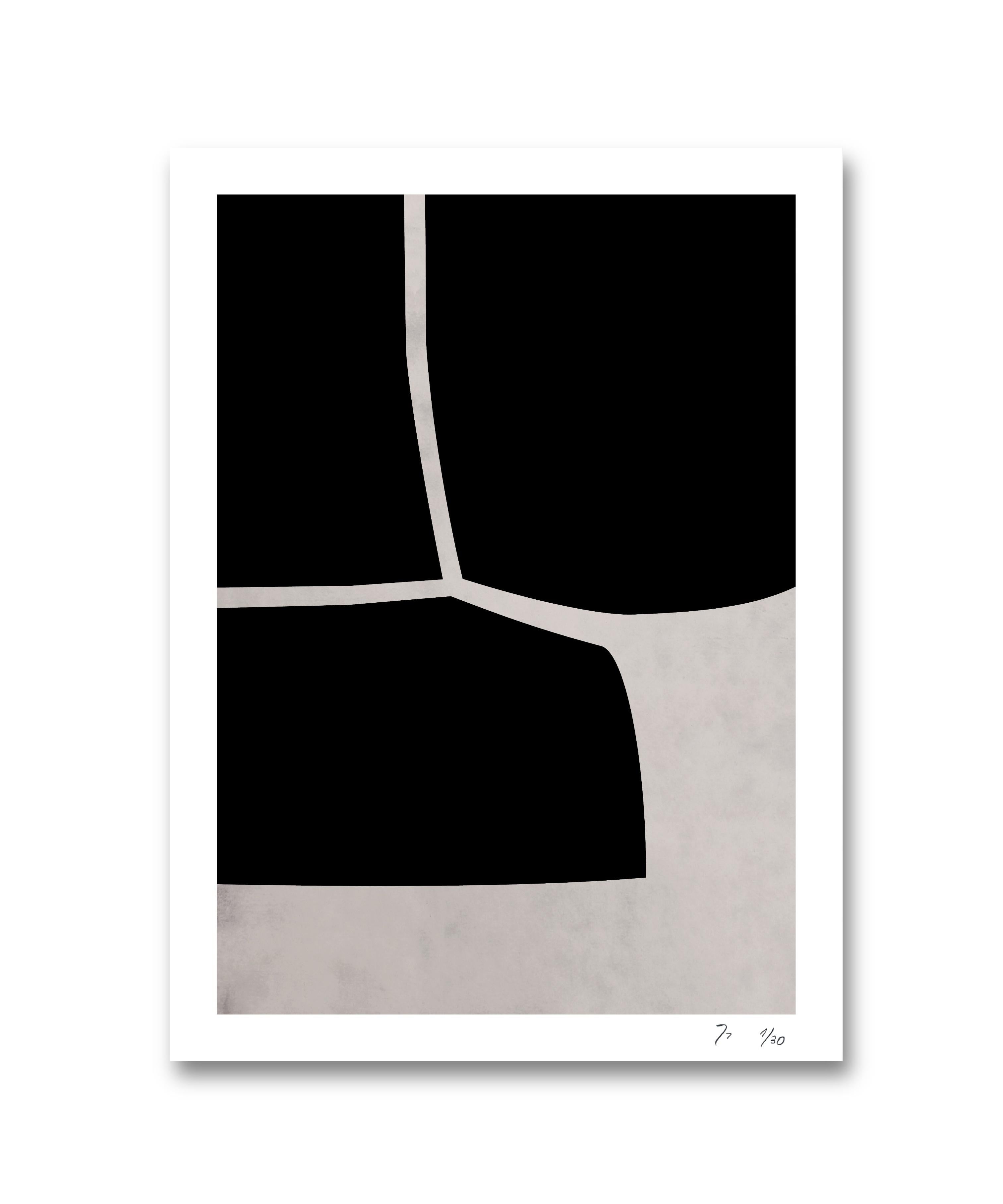 SERIES 'B' - Abstract Print by Jorge Reyes Zepeda
