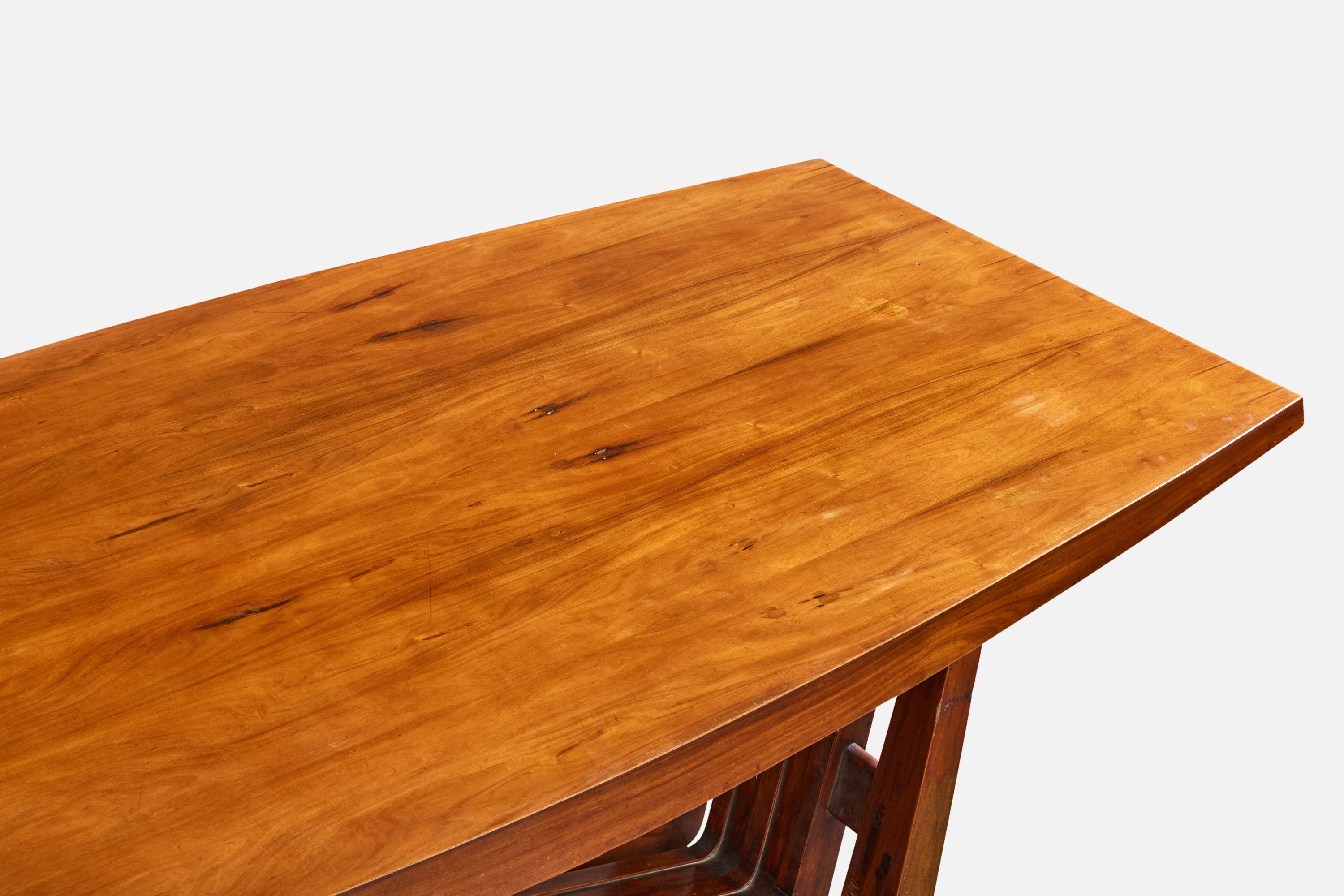 Jorge Schenaider, Table de salle à manger, Wood, Brésil, années 1960 en vente 6