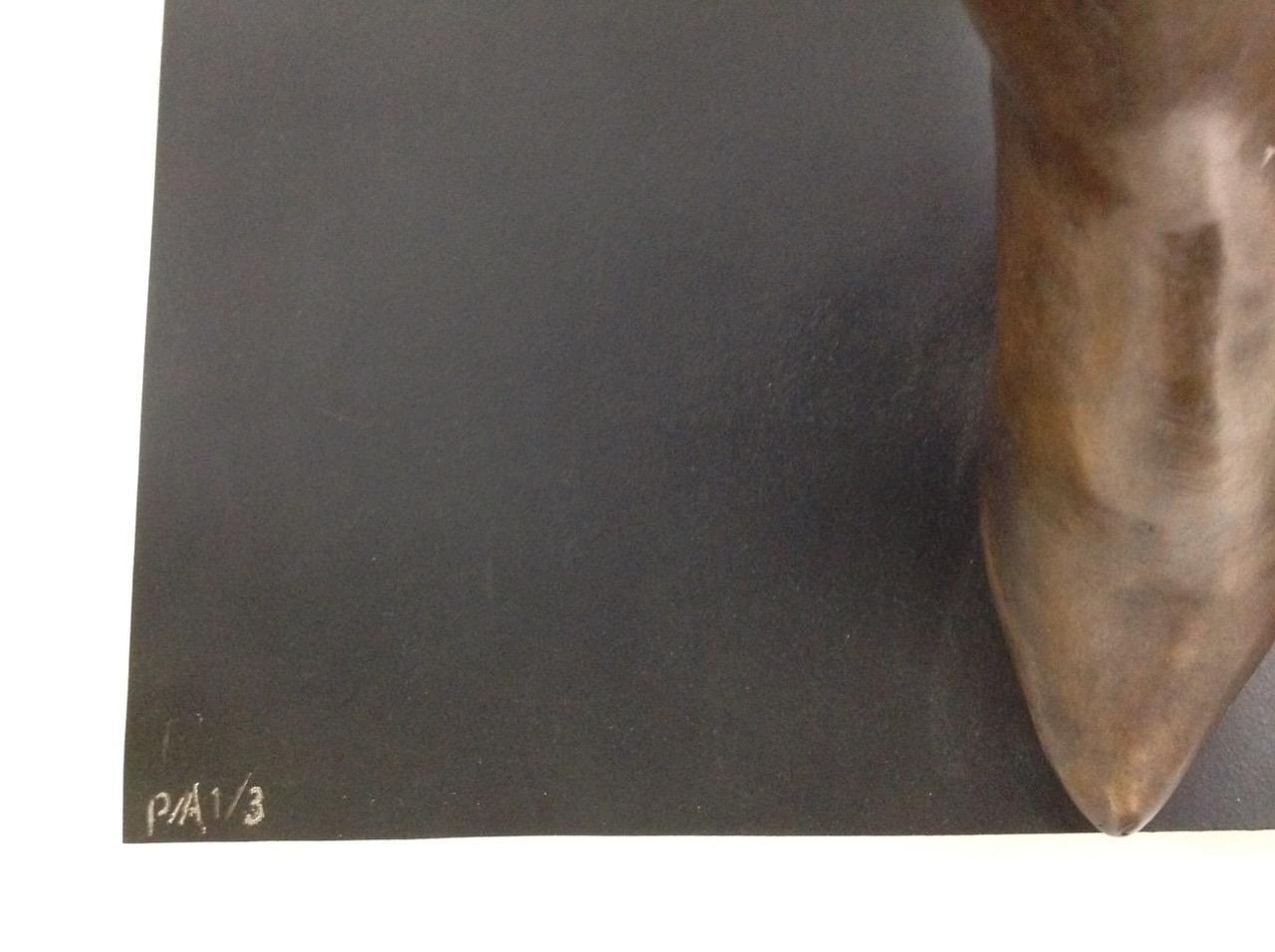 Jorge Segui
Magische Frau, 2019
Bronze. 1/3 AP
83.8 x 91.4 x 59.6 cm  33 x 36 x 23.5 in.
Signiert und nummeriert.

Jorge Seguí, geb. 1945, Argentinien. Er besuchte die Schule der Schönen Künste Argentiniens mit Spezialisierung auf Bildhauerei an der