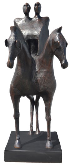Jorge Seguí,  Falsos Heroes en Caballos Míticos, 2010-2013, Bronze, Edition 1/7