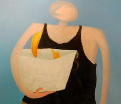 Jorge Vallejos (Peru 1965); Bananas; oil on canvas
