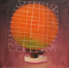 Jorge Vallejos (Peru 1965); Naranjita; oil on canvas