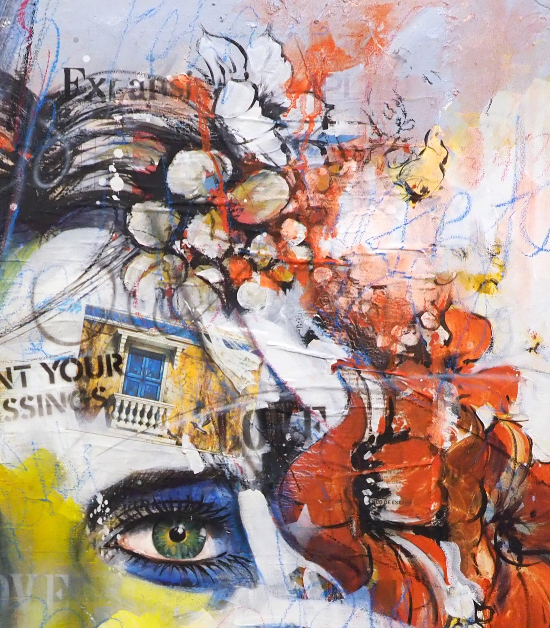 Conta le tue benedizioni - Painting di Jorge Yances