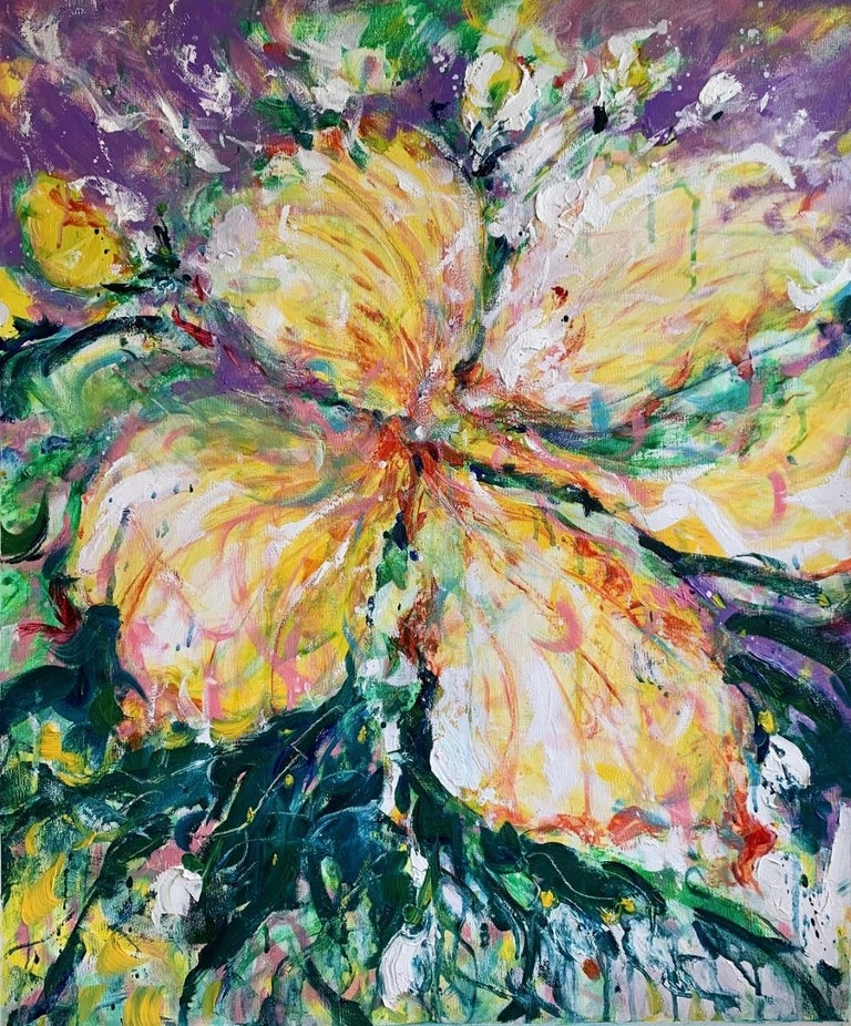 Yances Unstretched Painting 01 For Sale at 1stDibs