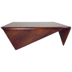 Jorge Zalszupin Andorinha Coffee Table, circa 1960, Brazil