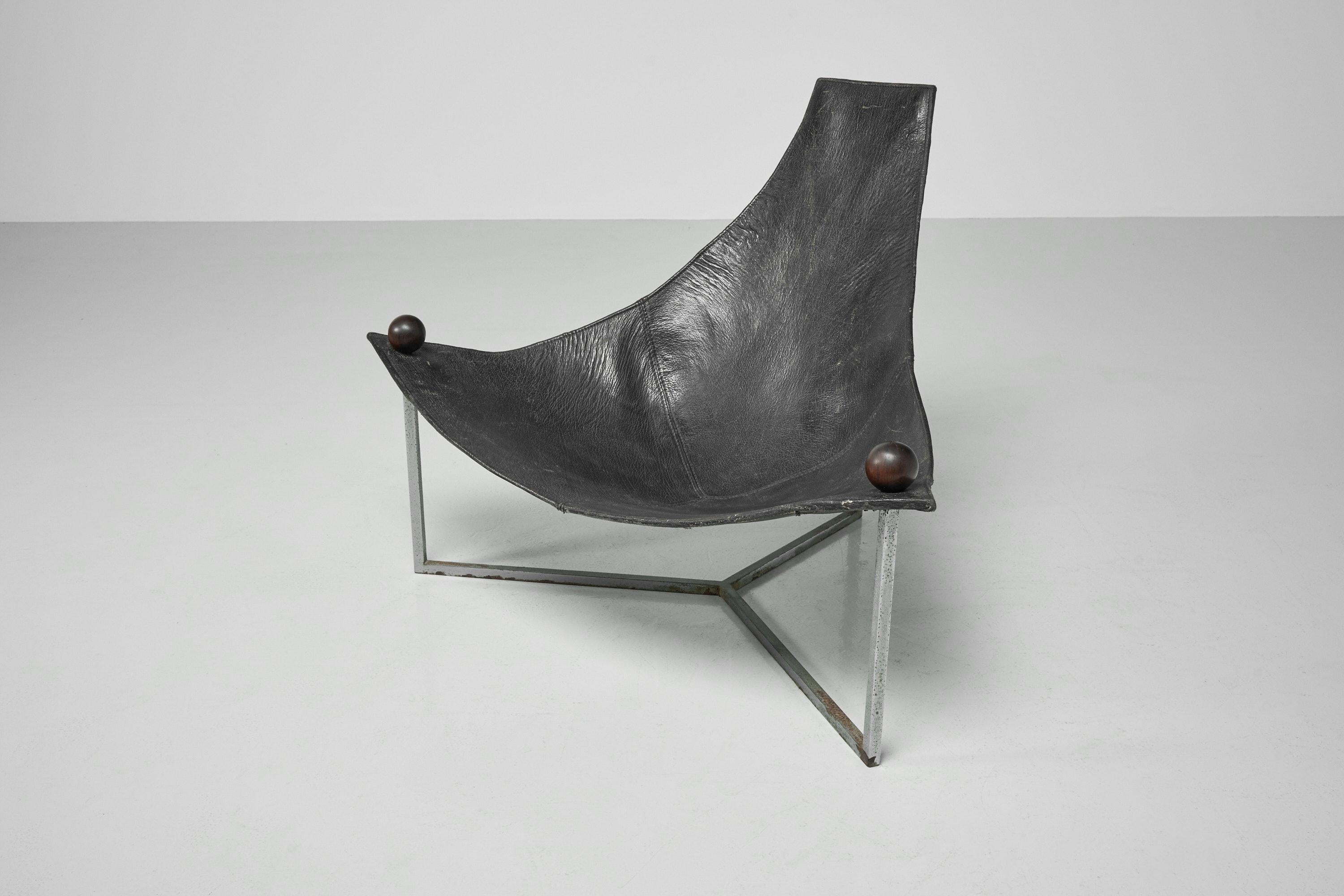 Jorge Zalszupin Arraia Lounge Chair L'Atelier Brazil, 1959 For Sale 6