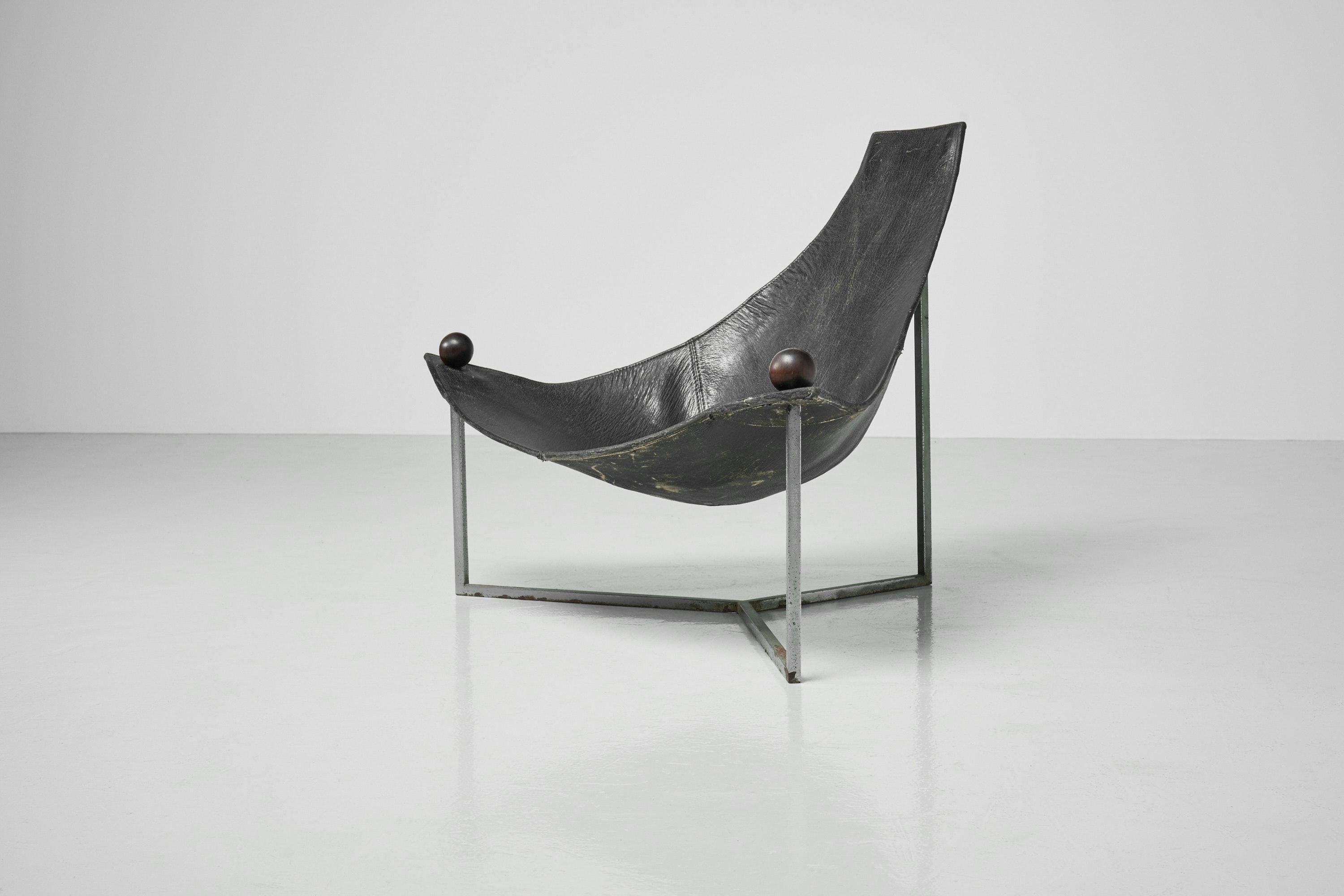 Jorge Zalszupin Arraia Lounge Chair L'Atelier Brazil, 1959 For Sale 1