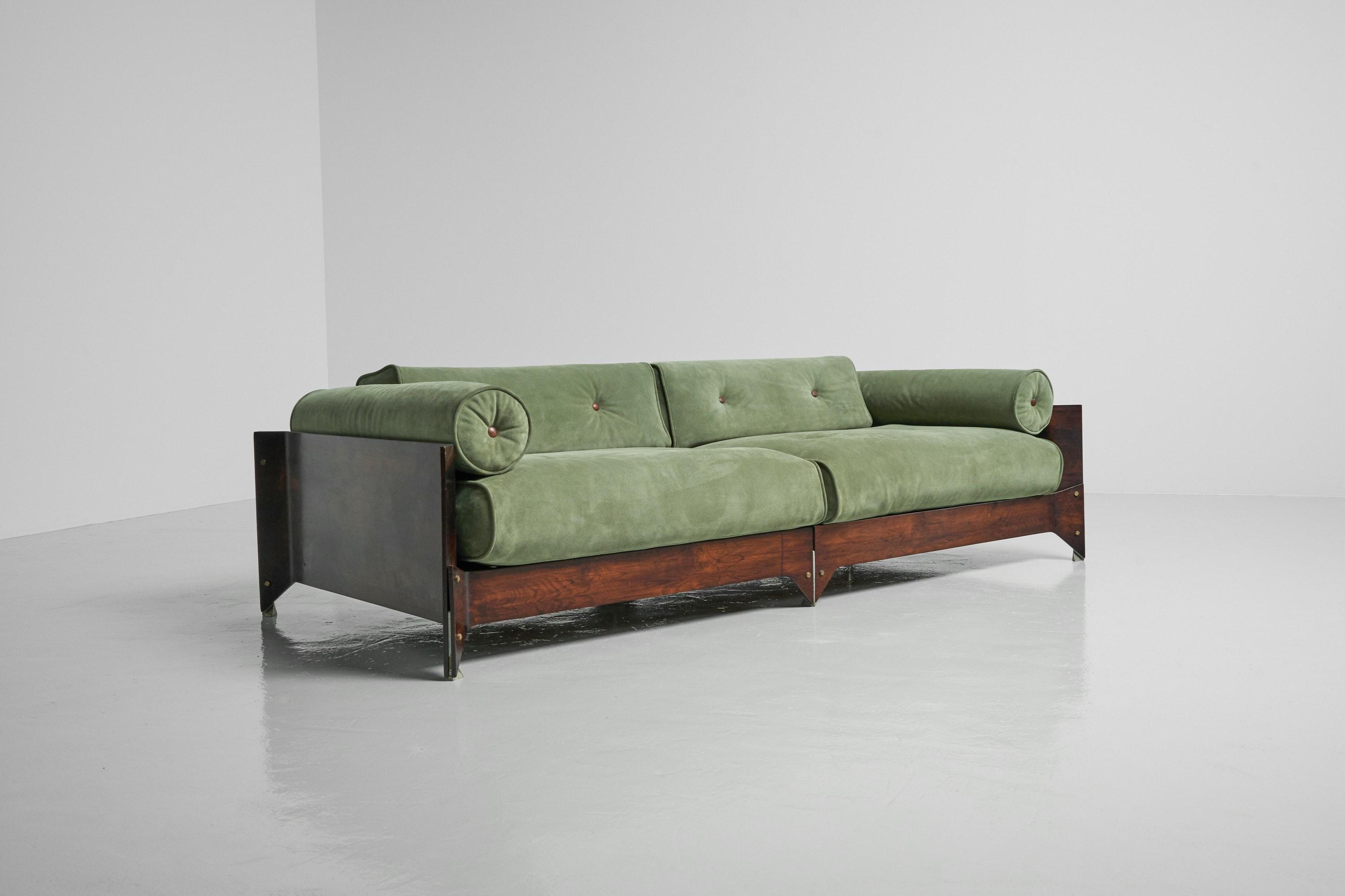 Mid-Century Modern Canap Jorge Zalszupin Brasiliana L''Atelier Brsil 1959 en vente