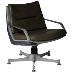 Fauteuil "Commander" de Jorge Zalszupin:: Brésil:: années 1960