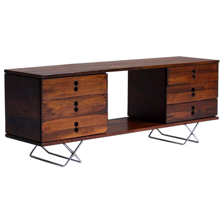Jorge Zalszupin “Componivel” Sideboard for L’Atelier, Brazil, circa 1957 For Sale