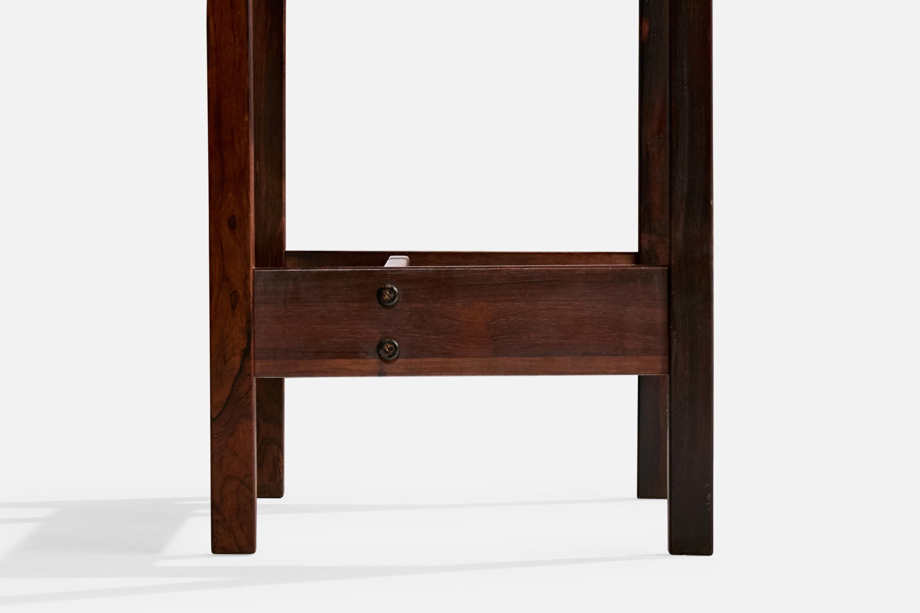 Jorge Zalszupin, Console Table, Rosewood, Brazil, 1970s For Sale 4