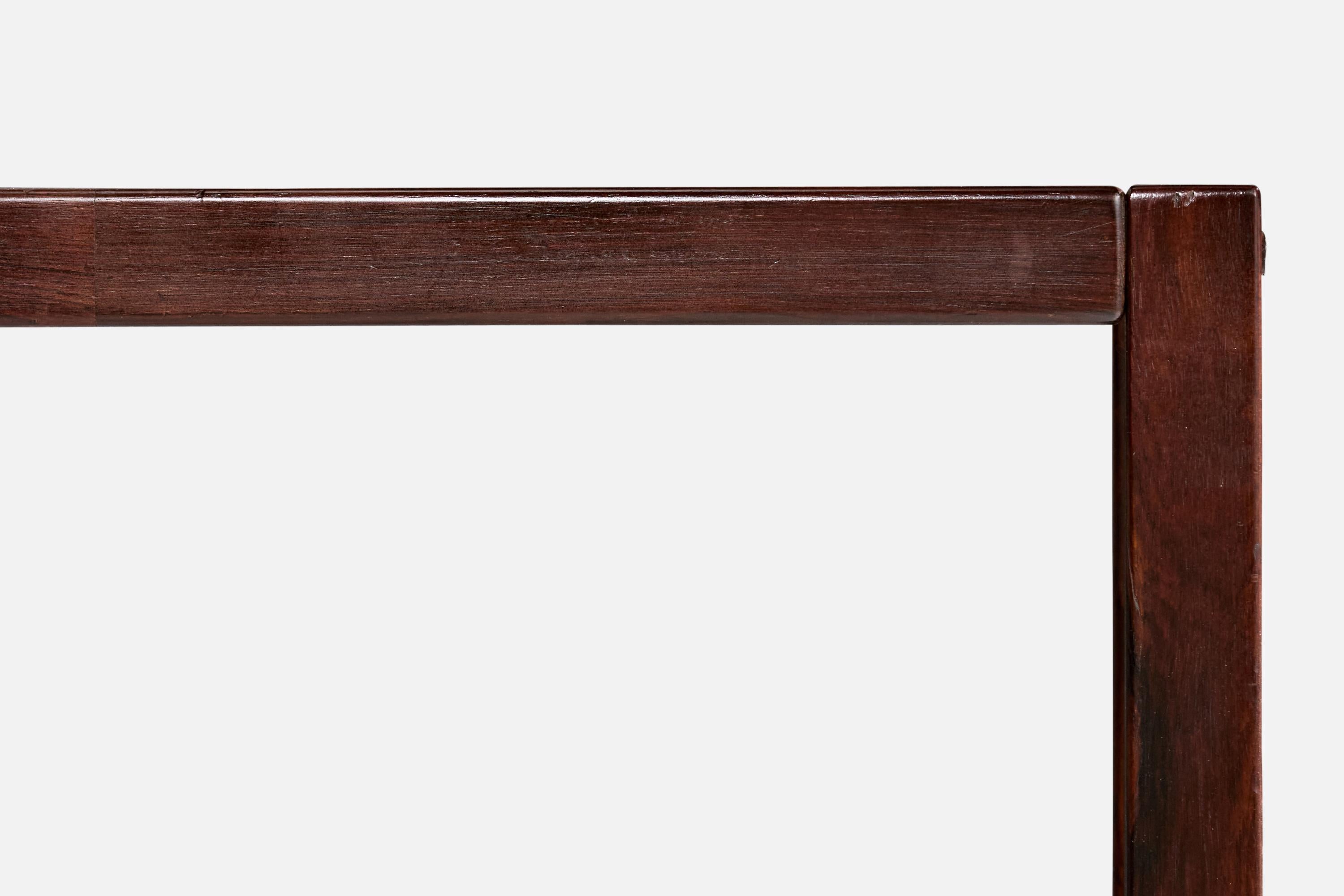 Late 20th Century Jorge Zalszupin, Console Table, Rosewood, Brazil, 1970s For Sale