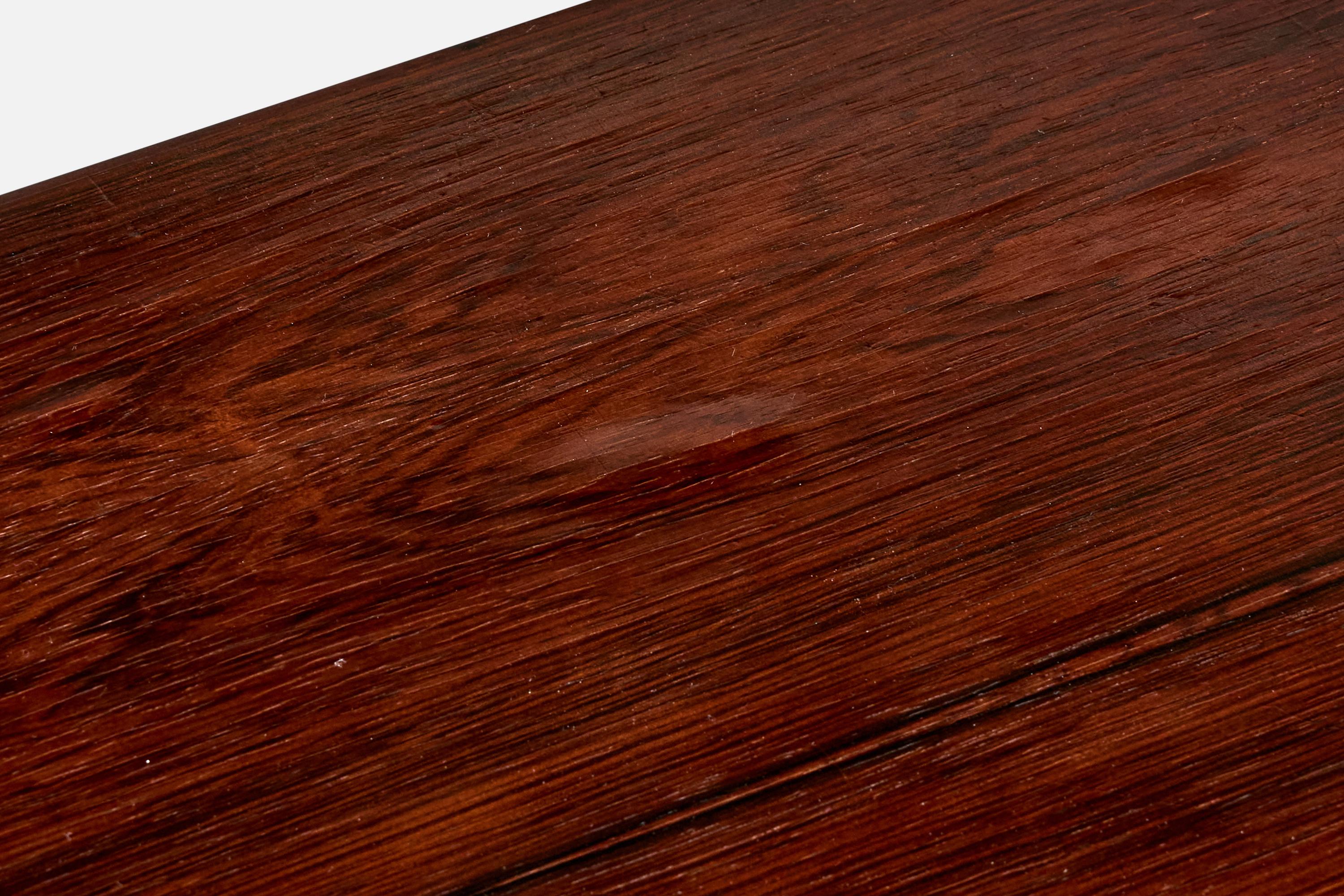 Jorge Zalszupin, Console Table, Rosewood, Brazil, 1970s For Sale 3