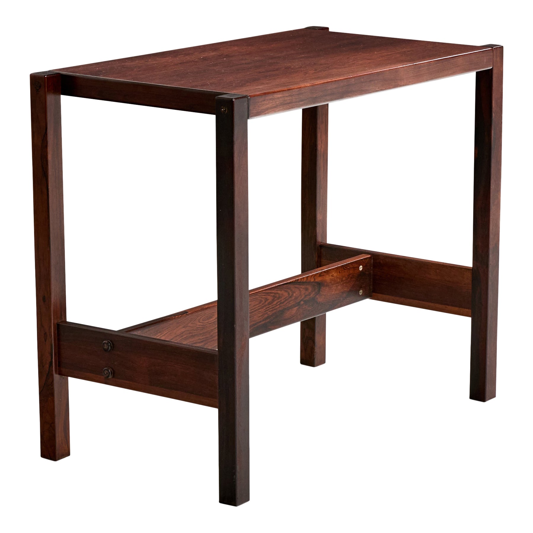 Jorge Zalszupin, Console Table, Rosewood, Brazil, 1970s
