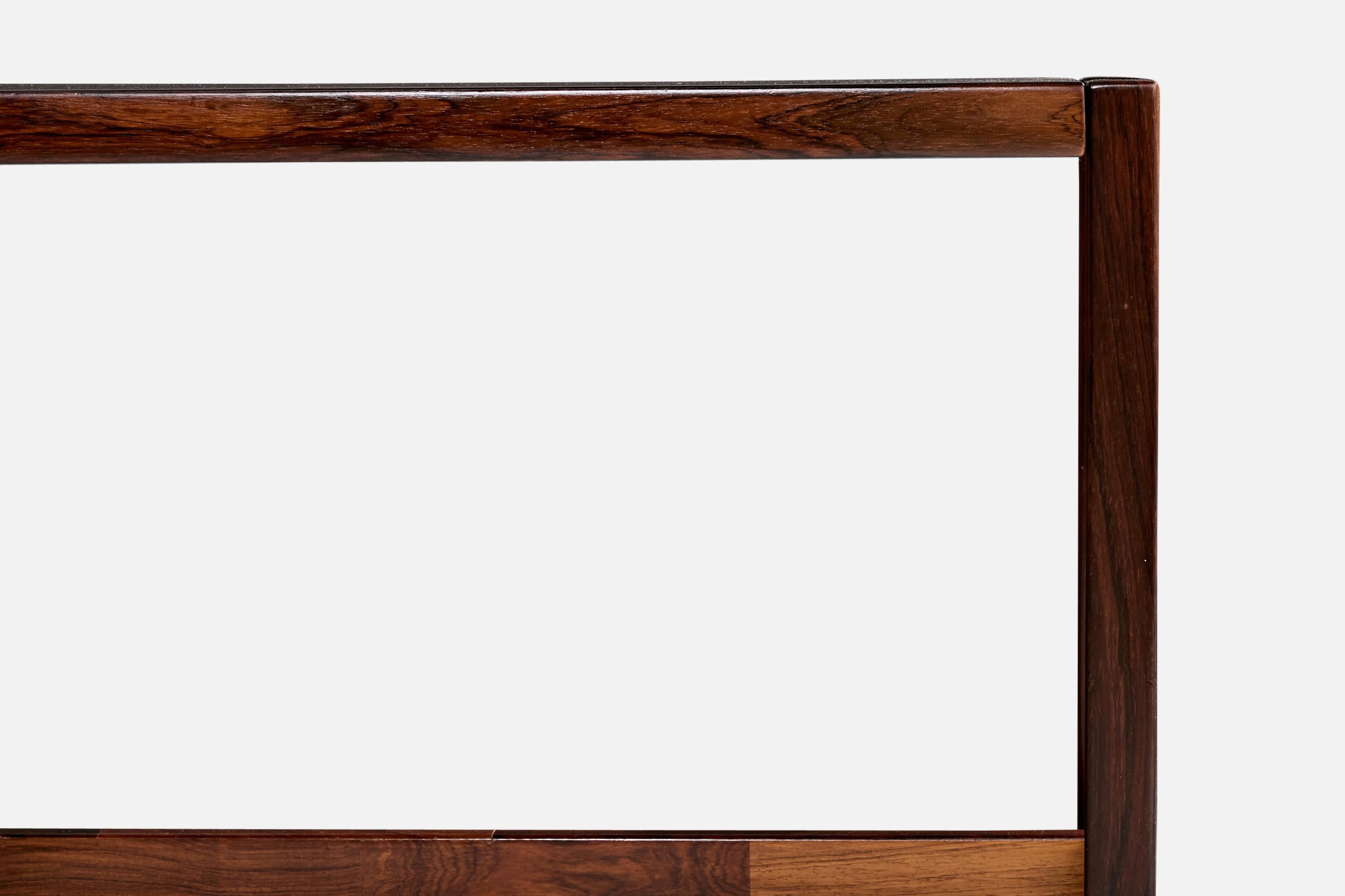 Late 20th Century Jorge Zalszupin, Console Table, Rosewood, Brazil, 1975 For Sale