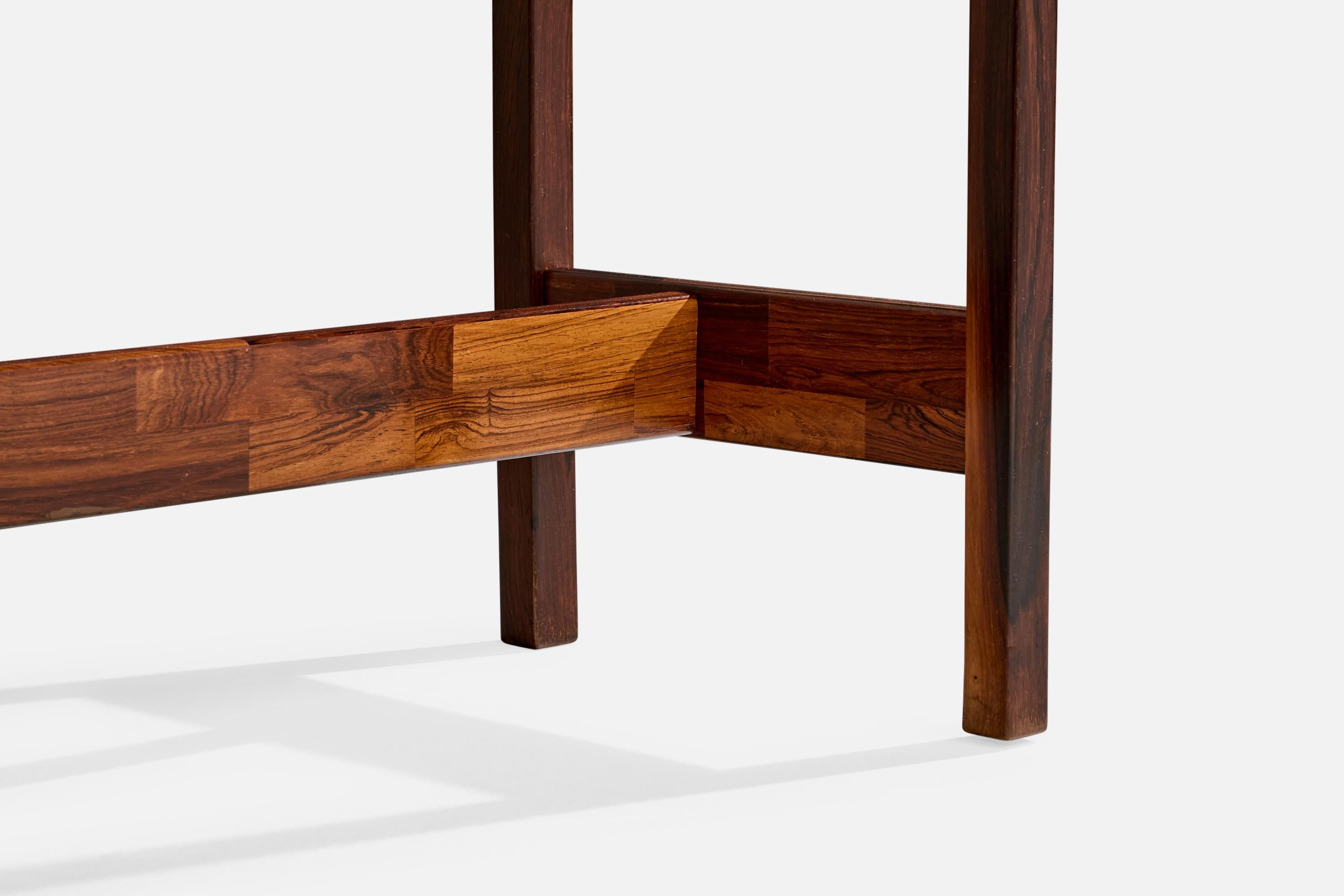 Jorge Zalszupin, Console Table, Rosewood, Brazil, 1975 For Sale 2