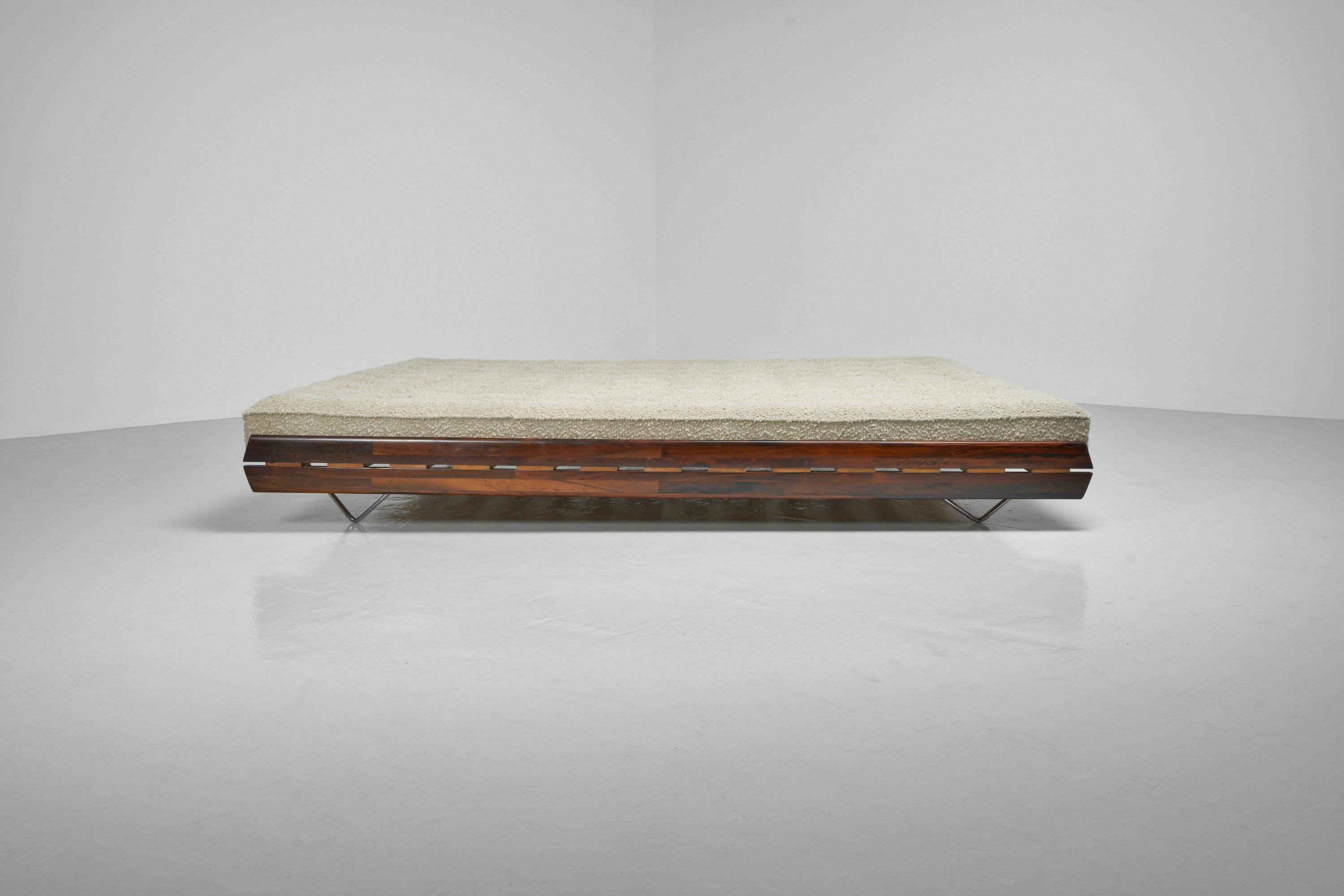 Jorge Zalszupin Daybed L'atelier Brazil, 1959 In Good Condition In Roosendaal, Noord Brabant