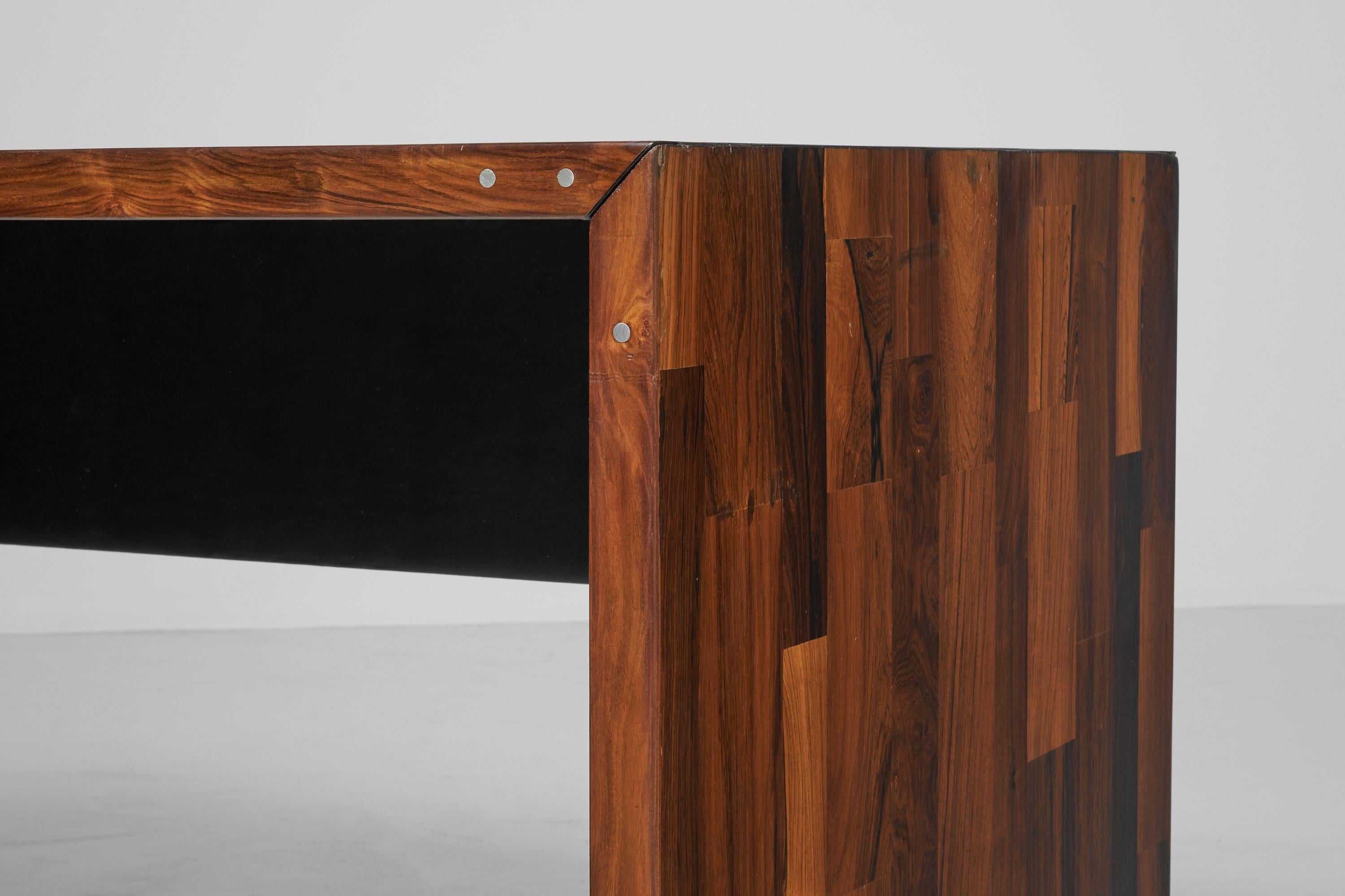 Brazilian Jorge Zalszupin Folding Desk by L'atelier Brazil 1959 For Sale