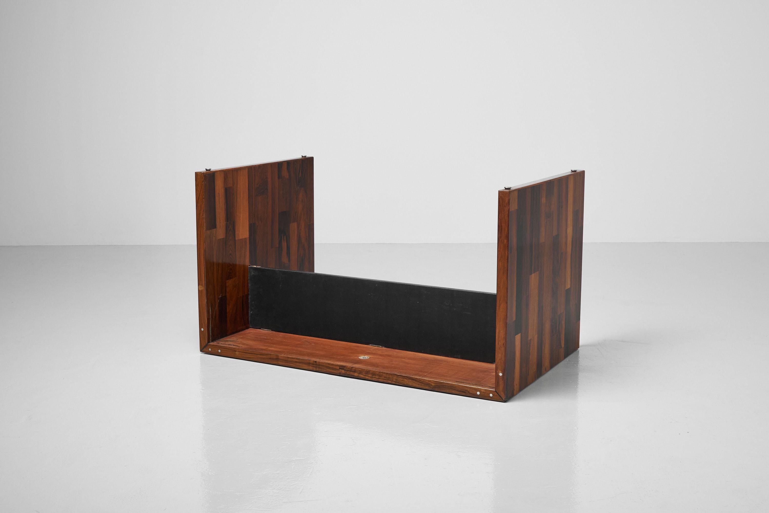 Jorge Zalszupin klappbarer Schreibtisch von L'atelier Brazil 1959 im Angebot 2