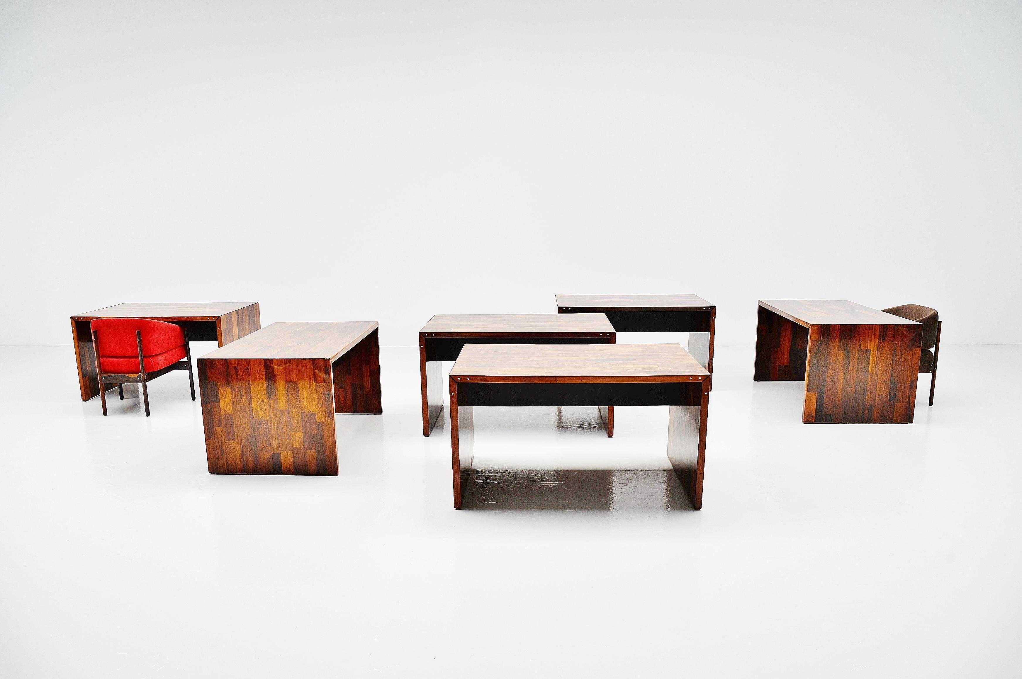 Mid-Century Modern Jorge Zalszupin Folding Desk L'atelier, Brazil, 1959